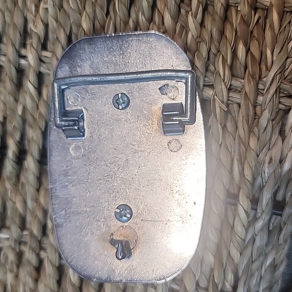 Lace agate western belt buckle - Picture 3 of 4